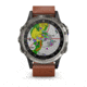 Garmin D2 Delta, Sapphire, GPS Watch, Leather, NA, Black/Brown 010-01988-30