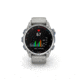 Garmin Descent Mk3 43mm, Stainless Steel with Fog Gray Silicone Band, 010-02753-03