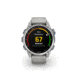 Garmin Descent Mk3 43mm, Stainless Steel with Fog Gray Silicone Band, 010-02753-03