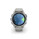 Garmin Descent Mk3 43mm, Stainless Steel with Fog Gray Silicone Band, 010-02753-03
