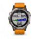 Garmin Fenix 5 Plus, Sapphire, GPS Watch, NA, Ti/Solar Flare Orange 010-01988-04