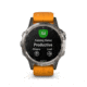 Garmin Fenix 5 Plus, Sapphire, GPS Watch, NA, Ti/Solar Flare Orange 010-01988-04
