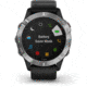 Garmin Fenix 6 Multisport GPS Smartwatch, Silver w/Black Band, 010-02158-00
