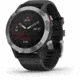 Garmin Fenix 6 Multisport GPS Smartwatch, Silver w/Black Band, 010-02158-00