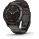 Garmin Fenix 6 Pro Solar Titanium Watch, Carbon Gray DLC w/Ti DLC Band, 010-02410-22