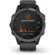 Garmin Fenix 6 Pro Solar Watch, Slate Gray with Black Band, 010-02410-14