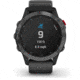 Garmin Fenix 6 Pro Solar Watch, Slate Gray with Black Band, 010-02410-14
