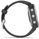 Garmin Fenix 6S Premium Multisport GPS Smartwatch, Silver w/Black Band, 010-02159-01