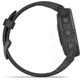 Garmin Fenix 6S Sapphire Multisport GPS Smartwatch, Carbon Grey DLC w/Black Band, 010-02159-24