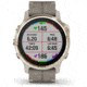 Garmin Fenix 6S Sapphire Multisport GPS Smartwatch, Champagne w/Shale Suede Band, 010-02159-39