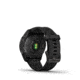 Garmin Fenix 7S Sapphire Solar Watch, Carbon Gray DLC Titanium Case, Black Band, 010-02539-24