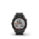 Garmin Fenix 7S Sapphire Solar Watch, Carbon Gray DLC Titanium Case, Black Band, 010-02539-24