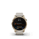 Garmin Fenix 7S Sapphire Solar Watch, Cream Gold Titanium Case, Sand Band, 010-02539-20