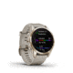 Garmin Fenix 7S Sapphire Solar Watch, Cream Gold Titanium Case, Sand Band, 010-02539-20