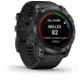 Garmin Fenix 7X Pro Sapphire Solar Edition Carbon Gray DLC Titanium with Black Band Watch, 010-02778-10
