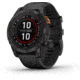 Garmin Fenix 7X Pro Solar Edition Slate Gray with Black Band Watch, 010-02778-00