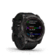 Garmin Fenix 7X Sapphire Solar Watch, Carbon Gray DLC Titanium Case, Black Band, 010-02541-10