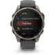 Garmin Fenix 8 Pro Unisex Watches, 47mm Case Diameter, Titanium Bezel, Graphite/Black Silicone Band, 010-03198-10