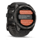 Garmin Fenix 8 Pro Unisex Watches, 51mm Case Diameter, Titanium Bezel, Black/Pebble Gray Silicone Band, 010-03199-00
