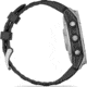 Garmin fenix E AMOLED 47mm GPS Watch, Stainless Steel with Black Silicone Band, 010-03025-02