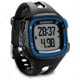 Garmin Forerunner 15 GPS Running Watch, Black and Blue, Large, Heart Rate Monitor, Charging/Data Clip, Man 010-01241-40