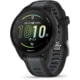 Garmin Forerunner 165 43mm Watch, Black/Slate Gray, 010-02863-20
