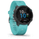 Garmin Forerunner 245 Music Running Watch, Black/Aqua, 010-02120-22