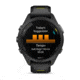 Garmin Forerunner 265S Watch, Black Bezel and Case w/ Black/Amp Yellow Silicone Band, 010-02810-03