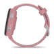 Garmin Forerunner 265S Watch, Black Bezel w/ Light Pink Case and Light Pink/Powder Gray Silicone Band, 010-02810-05