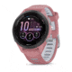 Garmin Forerunner 265S Watch, Black Bezel w/ Light Pink Case and Light Pink/Powder Gray Silicone Band, 010-02810-05