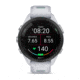 Garmin Forerunner 265S Watch, Black Bezel w/ Whitestone Case and Whitestone/Neo Tropic Silicone Band, 010-02810-04
