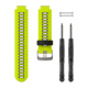 Garmin Forerunner 735XT Accessory Band, Black/Yellow 010-11251-0M