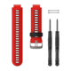 Garmin Forerunner 735XT Accessory Band, Black/Lava Red 010-11251-0N