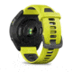 Garmin Forerunner 965, Carbon Gray DLC Titanium Bezel w/ Black Case and Amp Yellow/Black Silicone Band, 010-02809-02