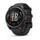 Garmin Felix 9 Unisex Watch, 47mm Case Diameter, Carbon Gray DLC Titanium Bezel, Black Silicone Band, Gray, 010-04762-10