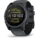 Garmin Tactix 8 Unisex Digital Watch, 51mm Case Diameter, Titanium w/Cerakote, Slate Gray Silicone Band, 010-04553-00