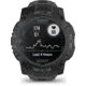 Garmin Instinct 3 Solar Tactical Watch, Black, 50mm, Polymer/Aluminum, Black, Silicone, 010-02935-50