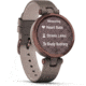 Garmin Lily Smartwatch - Womens, Cocoa / Paloma Leather, 010-02384-A0