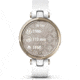 Garmin Lily Smartwatch - Womens, Metal Hazel / White Silicone, 010-02384-00