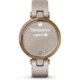 Garmin Lily Smartwatch - Womens, Rose Gold / Light Sand Silicone, 010-02384-01