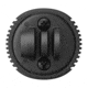 Garmin Quarter-Turn to Friction Flange Mount Adapter, Black 010-12494-00