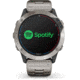 Garmin Quatix 6X Solar 51mm, Titanium w/Ti Band, Gray, 010-02157-30