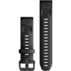 Garmin Quick Fit 20 Watch Band, Black Silicone Large, 20 mm, 010-12942-00