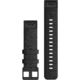 Garmin Quick Fit 20 Watch Band, Heathered Black Nylon w/ Black, 20 mm, 010-12875-00