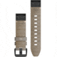 Garmin Quick Fit 20 Watch Band, Shale Gray Suede Leather, 20 mm, 010-12876-00