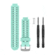 Garmin Replacement Bands, Forerunner 235, Black/Frost Blue 010-11251-85