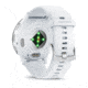 Garmin Venu 3 Watch, Silver Stainless Steel Bezel w/ Whitestone Case and Silicone Band, 010-02784-00