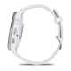 Garmin Venu 3 Watch, Silver Stainless Steel Bezel w/ Whitestone Case and Silicone Band, 010-02784-00