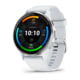 Garmin Venu 3 Watch, Silver Stainless Steel Bezel w/ Whitestone Case and Silicone Band, 010-02784-00