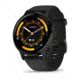 Garmin Venu 3 Watch, Slate Stainless Steel Bezel w/ Black Case and Silicone Band, 010-02784-01
